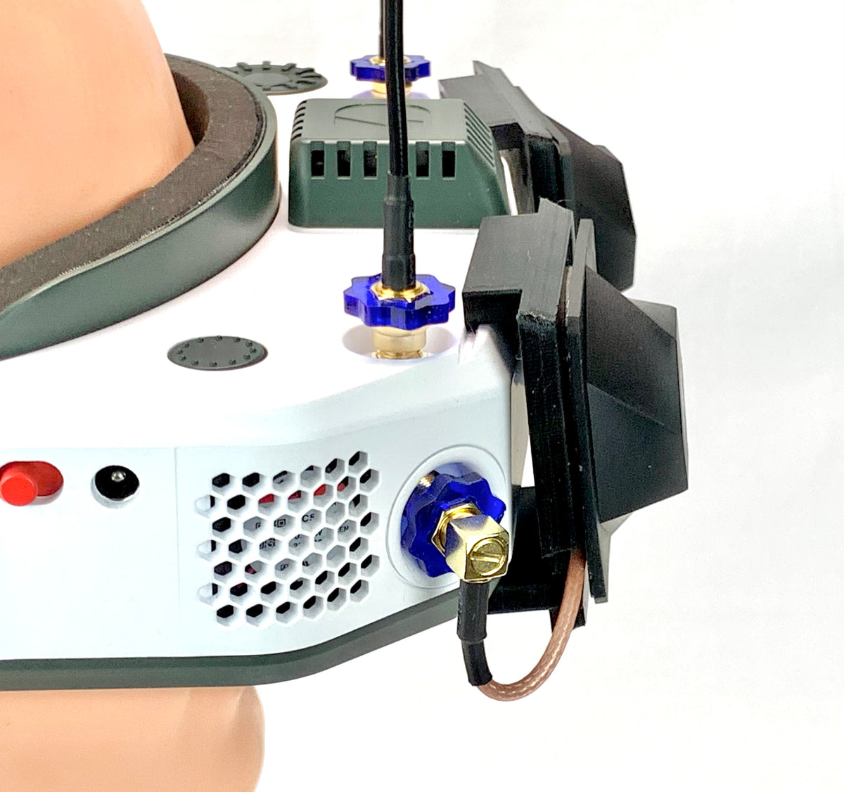 fpv goggle antenna upgrade Crosshair®Xtreme Mini Pair for HDZero Goggles – Video Aerial Systems