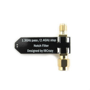Notch Filter 1.3GHz Pass/2.4GHz Stop